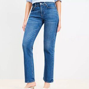 LOFT Curvy Mid Rise Boot Jeans (Size 29 / 8 Curvy)